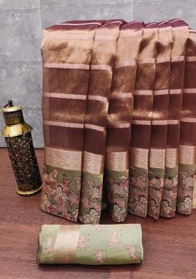 Mesmerising soft tissue silk Wholesale saree dealers in Ahmedabad