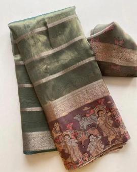 Mesmerising soft tissue silk Wholesale saree dealers in Ahmedabad