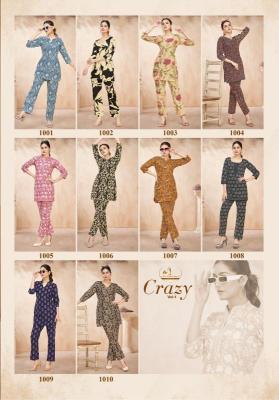 Miss world crazy vol-1 kurti fabric wholesalers in surat