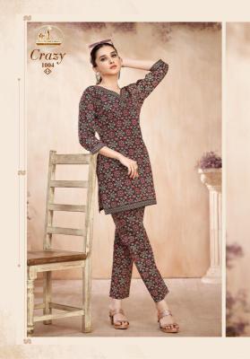 Miss world crazy vol-1 kurti fabric wholesalers in surat