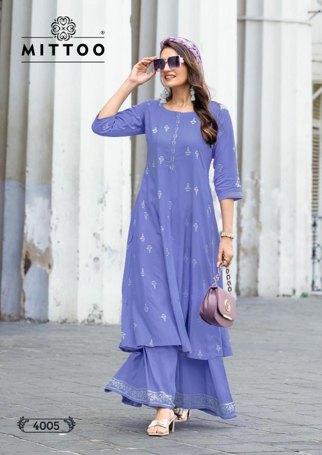 Mittoo toral indian kurti for women