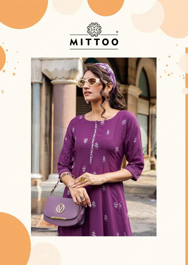 Mittoo toral indian kurti for women