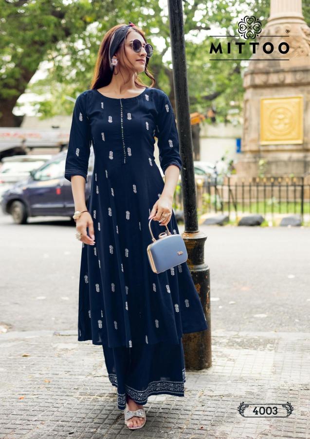 Mittoo toral indian kurti for women