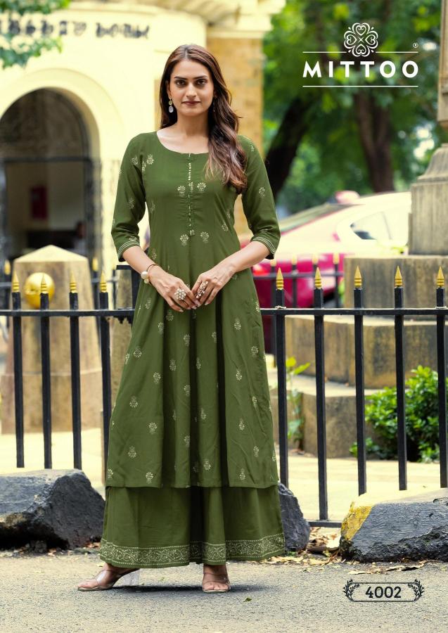 Mittoo toral indian kurti for women