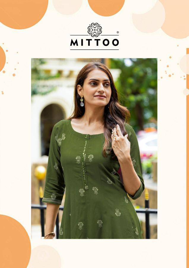 Mittoo toral indian kurti for women