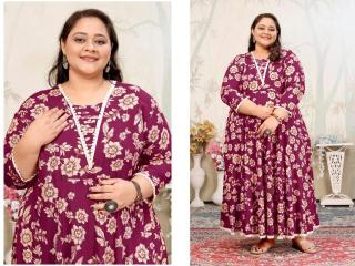 Moksh International plus size joy vol 1 Printed kurtis wholesale