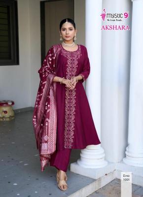 Mystic9 akshara vol 1 Kurti exporters in Surat