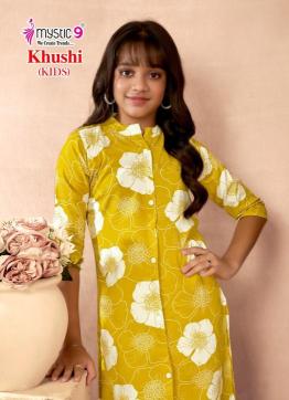Mystic9 khushi (kids) vol 1 indian short kurtis online usa