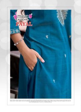 Mystic9 payal vol 1 Surat kurti manufacturers and suppliers