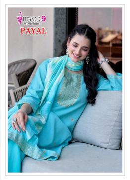 Mystic9 payal vol 1 Surat kurti manufacturers and suppliers