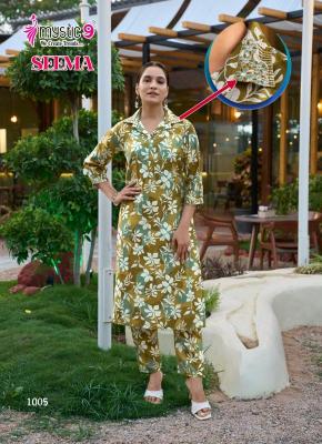 Mystic9 seema vol 1 Wholesale Kurti market in Surat