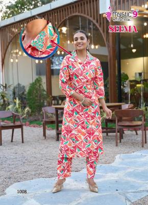 Mystic9 seema vol 1 Wholesale Kurti market in Surat