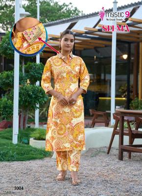 Mystic9 seema vol 1 Wholesale Kurti market in Surat