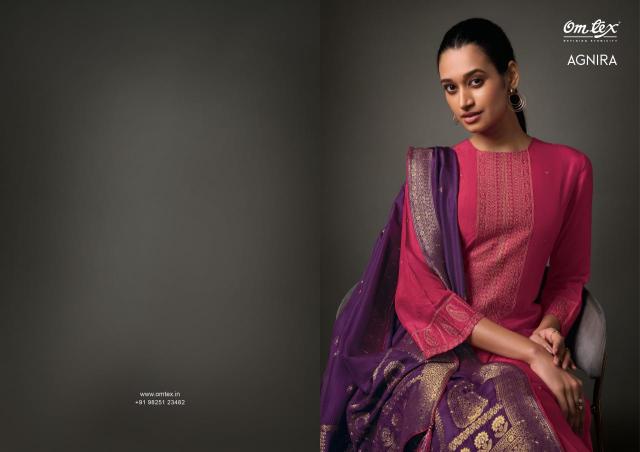 Omtex agnira Unstitched dress material wholesale
