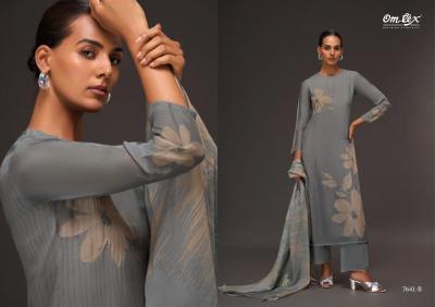 Omtex colour canvas Wholesale dress material market in India