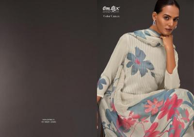 Omtex colour canvas Wholesale dress material market in India