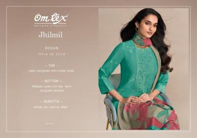 Omtex jhilmil Dress material manufacturers in India