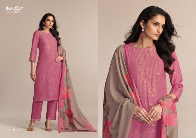 Omtex jhilmil Dress material manufacturers in India