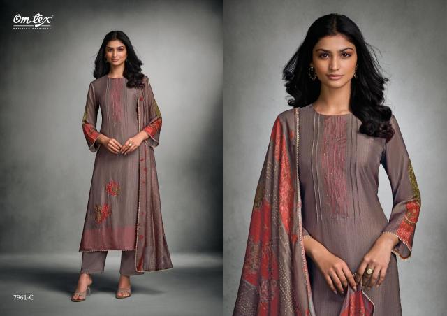 Omtex meher mode Designer dress materials in ahmedabad