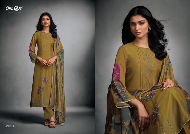 Omtex meher mode Designer dress materials in ahmedabad