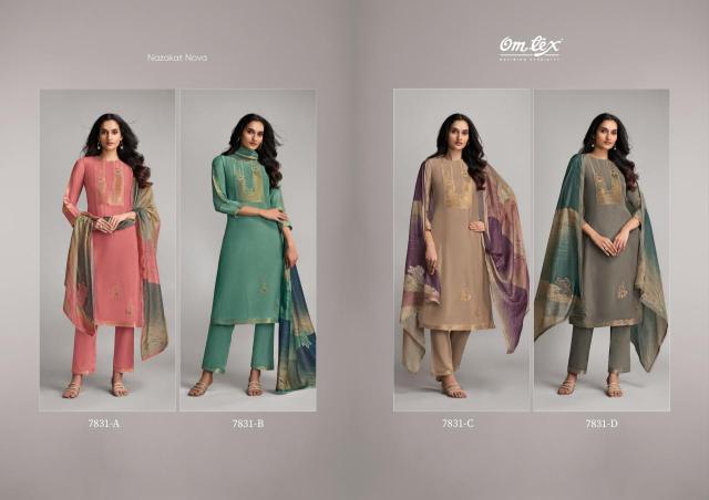 Omtex nazakat nova Dress material wholesale online