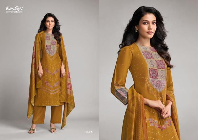 Omtex pehnawa Dress material manufacturers in India