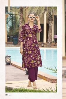 Ossm rosy rainbow themed indian kurtis