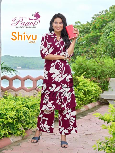 Paavi shivu vol 2 Wholesale kurti suppliers in Surat