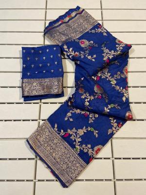 Pure banarasi khadi georgette silk Designer sarees wholesale