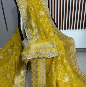 Pure crepe khadi silk Saree wholesale price