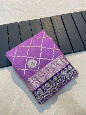 Pure crepe khadi silk Saree wholesale price