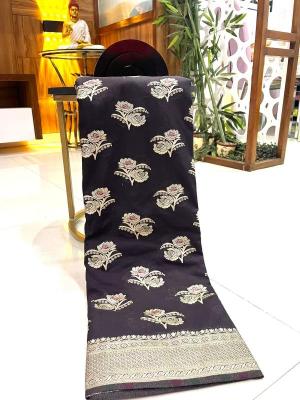 Pure soft khadi crepe silk with antique pallu Wholesale sarees suppliers