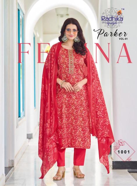 Radhika lifestyle parker vol 1 Kurti bulk order online