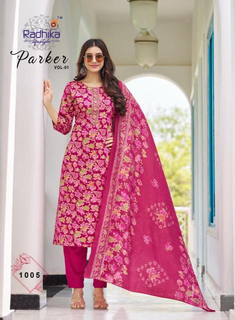 Radhika lifestyle parker vol 1 Kurti bulk order online
