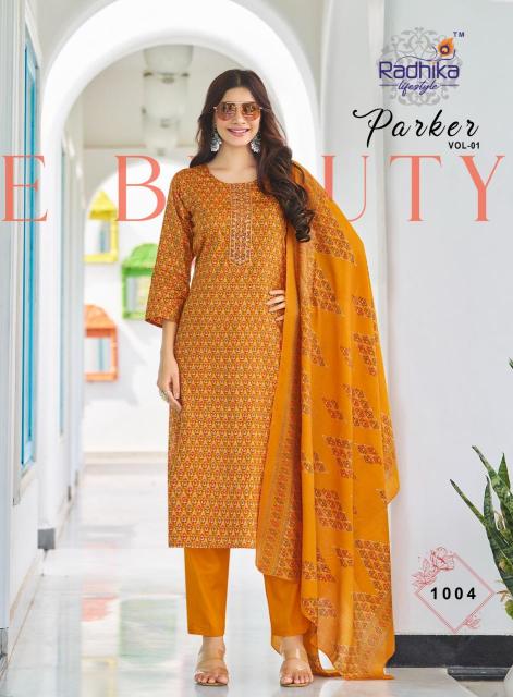 Radhika lifestyle parker vol 1 Kurti bulk order online
