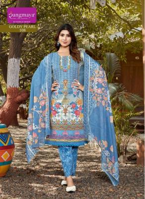 Rangmaya goldy pearl indian kurti style dress