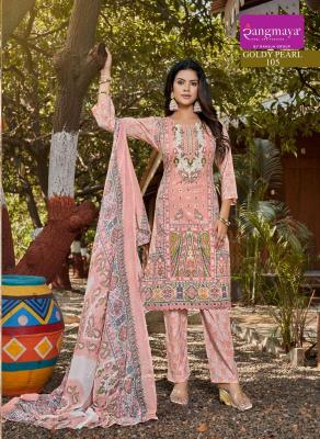 Rangmaya goldy pearl indian kurti style dress