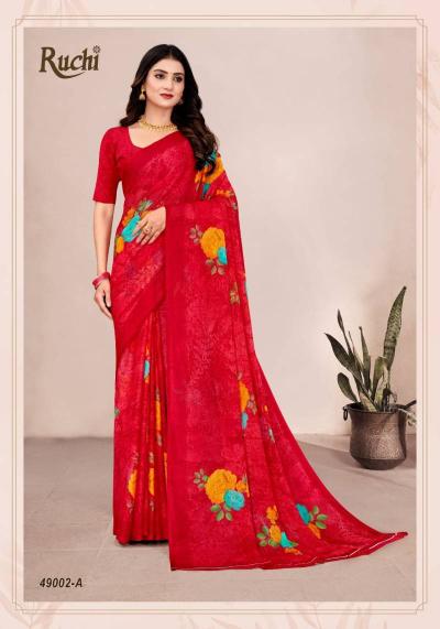 Ruchi Star Chiffon 201 Saree suppliers in India