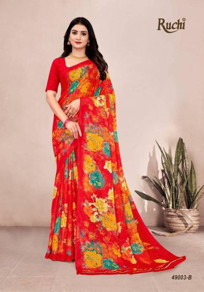 Ruchi Star Chiffon 201 Saree suppliers in India