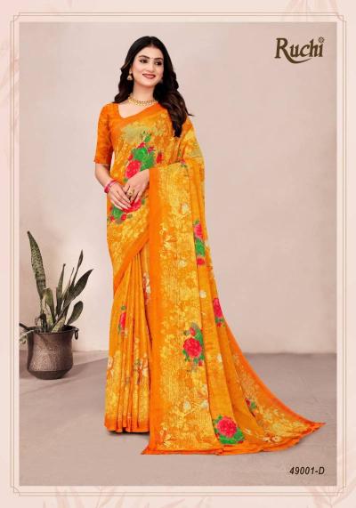 Ruchi Star Chiffon 201 Saree suppliers in India
