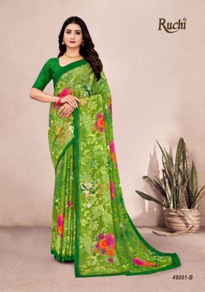 Ruchi Star Chiffon 201 Saree suppliers in India