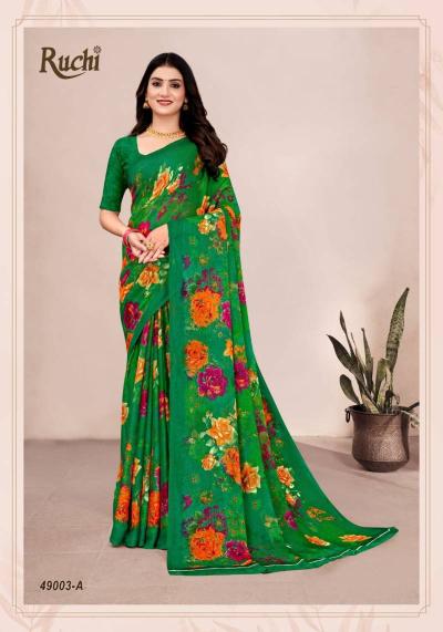 Ruchi Star Chiffon 201 Saree suppliers in India