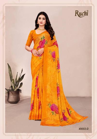 Ruchi Star Chiffon 201 Saree suppliers in India