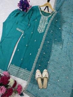 Sahiba AC-7028 pure chinon Buy designer Kurtis online