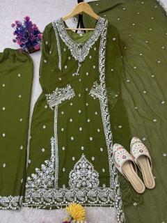Sahiba d.no-AC-7057 fox georgette Salwar Kameez distributors in Gujarat