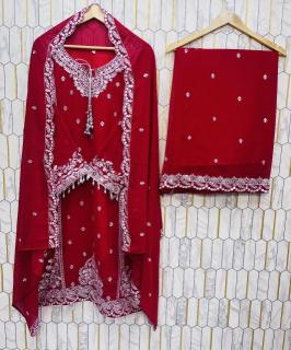Sahiba d.no-AC-7057 fox georgette Salwar Kameez distributors in Gujarat