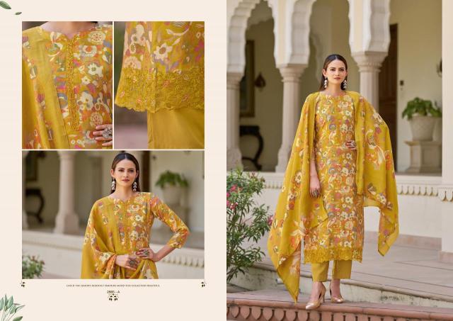 Sargam mari gold Dress material catalog online