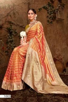 Saroj kavisha tissue sarovski 2 Best saree wholesalers in Kolkata