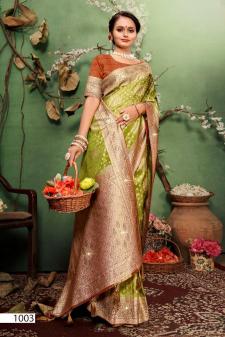 Saroj kavisha tissue sarovski 4 Wholesale Saree suppliers in Kolkata