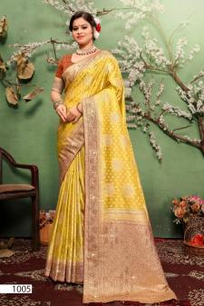 Saroj kavisha tissue sarovski 4 Wholesale Saree suppliers in Kolkata